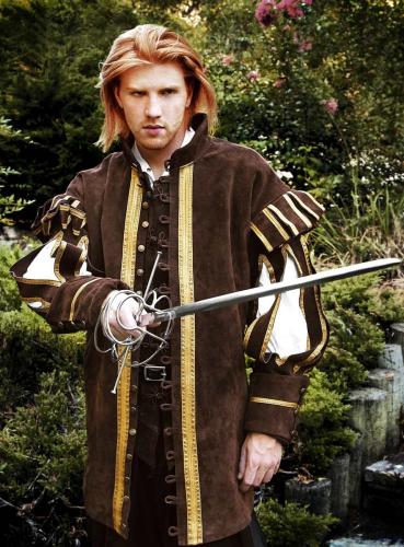 SUPREME REPLICAS Kurzmantel mit geschlitzten rmeln - Gre: S/M