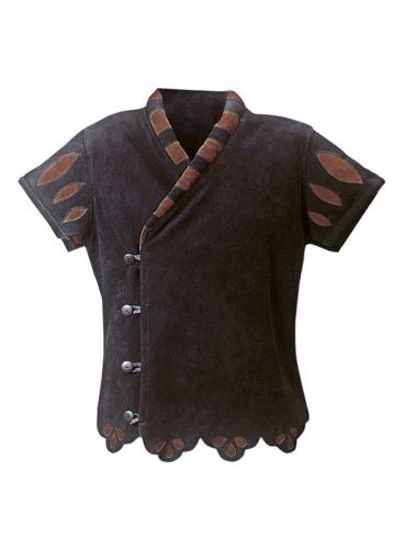 SUPREME REPLICAS Kurz�rmeliges Wams aus Wildleder - Gr��e: L/XL