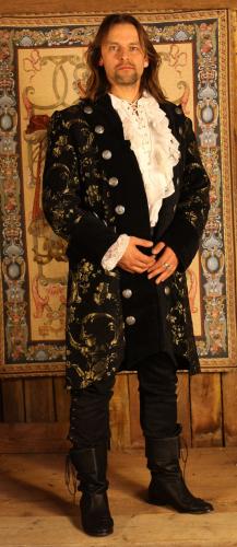 SUPREME REPLICAS Edler Brokat-Kurzmantel - Gr��e: S