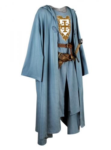 SUPREME REPLICAS Hellblaue Robe mit Kapuze