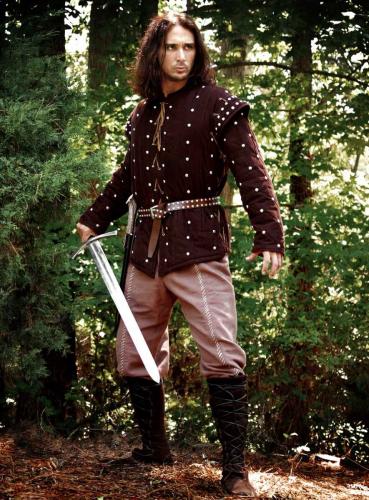 SUPREME REPLICAS Hellbraune Baumwollhose - Gre: L/XL