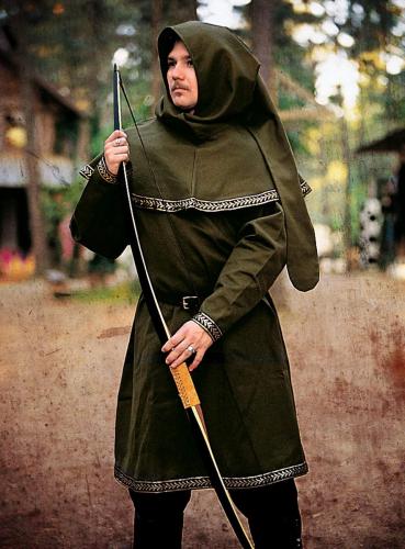 SUPREME REPLICAS Langrmelige Tunika olivgrn - Gre: S