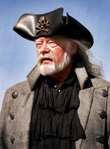 SUPREME REPLICAS Dreispitz mit Jolly Roger - Gre: L