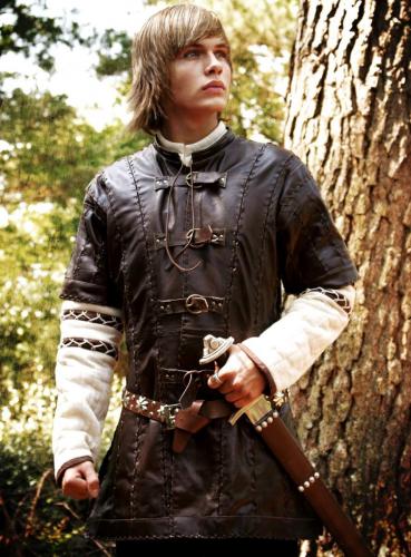 SUPREME REPLICAS Lederwams mit halblangen rmeln - Gre: L