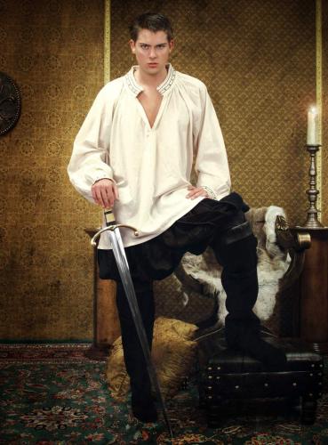 SUPREME REPLICAS Die Tudors H�fisches Hemd „K�nig Heinrich VIII.“ - Gr��e: S/M