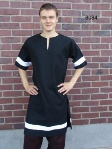 LEONARDO CARBONE Tunika - Farbe: schwarz/weinrot - Gre: XXXL