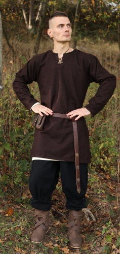 BURGSCHNEIDER Wolltunika Lodin Braun - Gre: XXXL