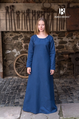 BURGSCHNEIDER Unterkleid Freya Blau - Gre: M