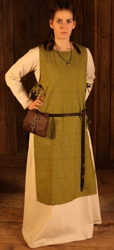 BURGSCHNEIDER �berkleid Haithabu Safrangelb - Gr��e: M