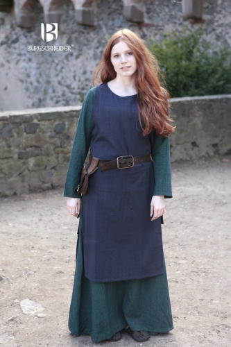 BURGSCHNEIDER �berkleid Haithabu Blau - Gr��e: XXL