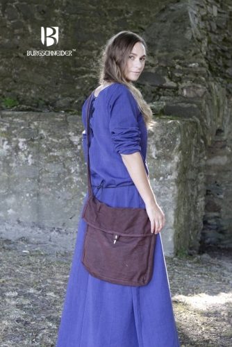 BURGSCHNEIDER Stofftasche Ehwaz - Farbe: dunkelbraun