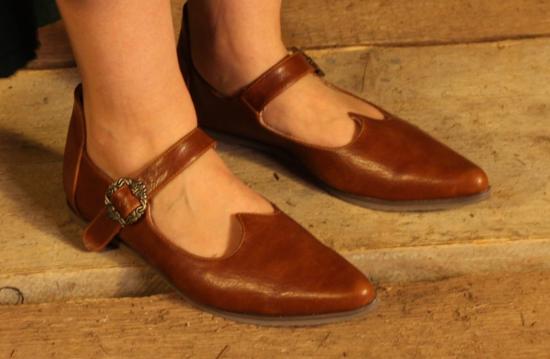 CP-SCHUHE Mittelalterschuh Herzelinde - Schuhgre: 38