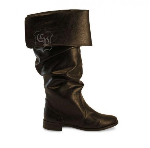 CP-SCHUHE Mittelalterschuh Pirat schwarz - Schuhgre: 44