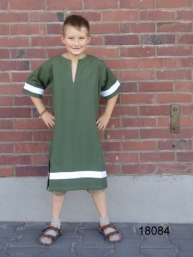 LEONARDO CARBONE Kurzarmtunika f�r Kinder - Farbe: gr�n - Gr��e: 6-9 Jahre