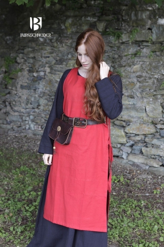 BURGSCHNEIDER �berkleid Haithabu Rot - Gr��e: M