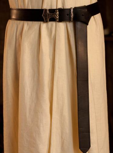 PERA PERIS Langgrtel Thors Hammer 4cm - Farbe: schwarz