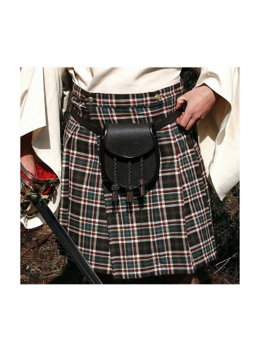 SUPREME REPLICAS Grau-blauer Kilt - Gre: XXL