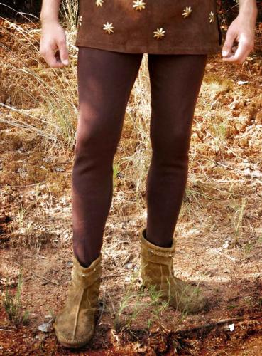 SUPREME REPLICAS Braune Herrenstrumpfhose - Gre: M