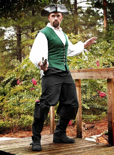 SUPREME REPLICAS Weite Seemannshose schwarz - Gre: S/M