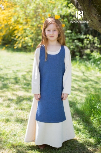 BURGSCHNEIDER Kinderberkleid Ylva Blau - Kindergre: 128