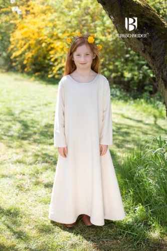 BURGSCHNEIDER Kinderunterkleid Ylvi Natur - Kindergre: 140