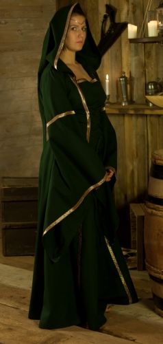 ERZFEINDCOM Mittelalterliches Kleid grn