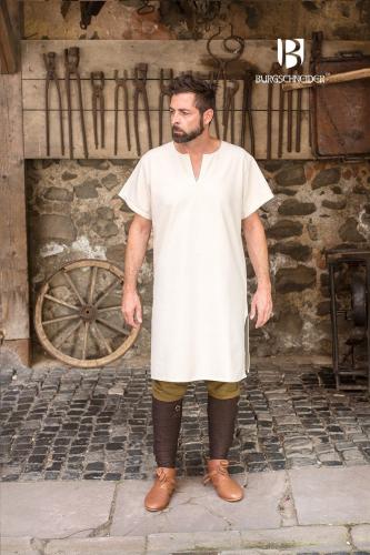 BURGSCHNEIDER Kurzarm-Untertunika Snorri Natur - Gre: XXXL