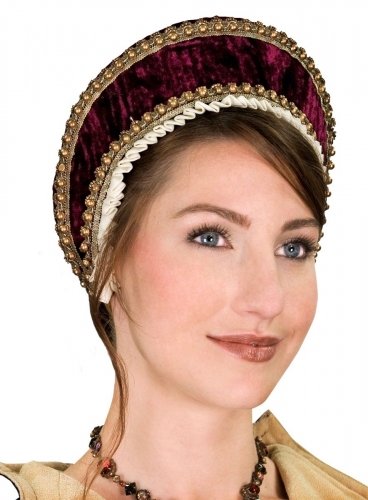 SUPREME REPLICAS Franz�sische Haube burgund