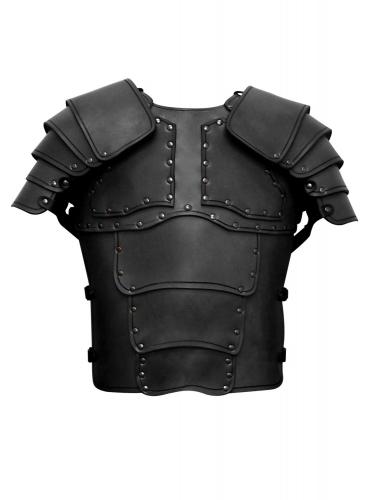 MASKWORLD Lederrstung schwarz