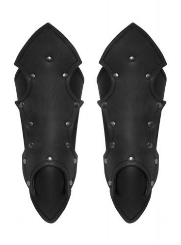 MASKWORLD Gotische Armschienen schwarz