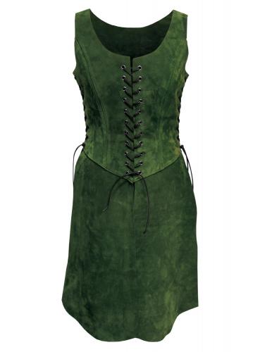 MASKWORLD Abenteurerin Waffenrock gr�n - Gr��e: S