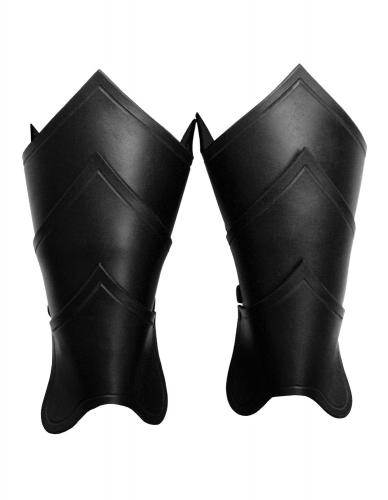 MASKWORLD Drachenreiter Beinschienen schwarz