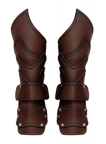 MASKWORLD Armschienen mit Handschutz braun