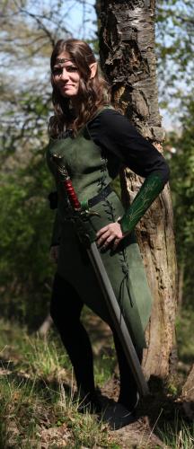 MASKWORLD Schankmaid Tunika grn - Gre: M
