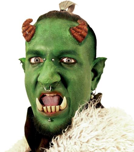 MASKWORLD Trollh�rner Latexapplikation