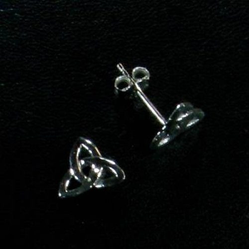 MEGALITH Silber Ohrstecker Triquetta
