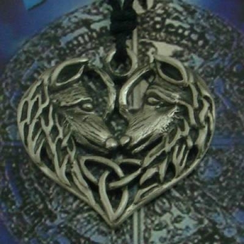 MEGALITH Zinnanh�nger Keltische W�lfe