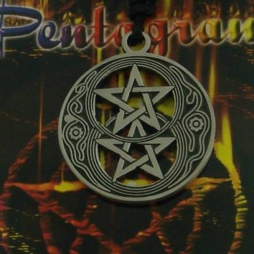 MEGALITH Zinnanhnger Pentagramm