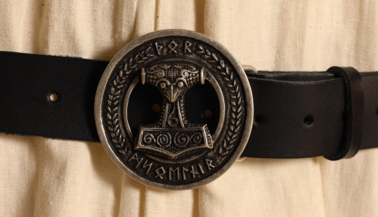 ECHT SCHMUCK DESIGN Grtelschnalle Thor's Hammer