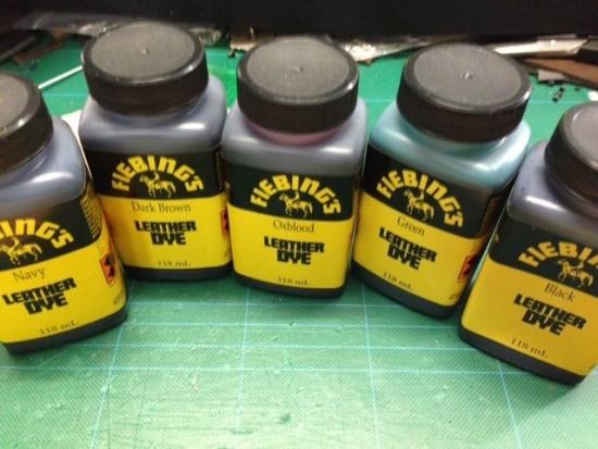 LEDERHAUS GIESE BRUHM Lederfarbe 118ml Fiebing - Farbe: saddle tan