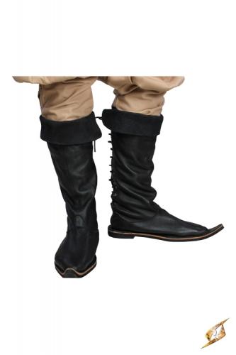 EPIC ARMOURY Schwarze Reisestiefel - Schuhgre: 38