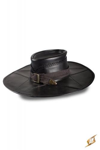 IRONFORTRESS Witch Hunter Hat schwarz - Gre: M/L