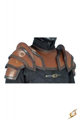 IRONFORTRESS Schulterr�stung mit Nacken braun M