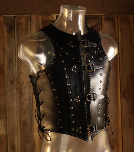 EPIC ARMOURY Schwarze Lederrstung Soldat M/L