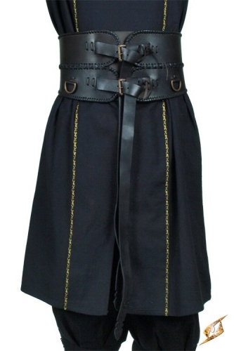 IRONFORTRESS Breitgrtel schwarz - Gre: M
