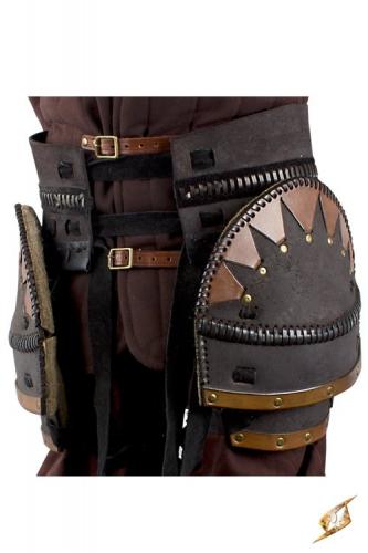 IRONFORTRESS Brachialer Ork Grtel m. Beintaschen schwarz
