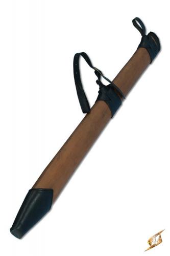 IRONFORTRESS Schwertscheide lang Linkshnder braun