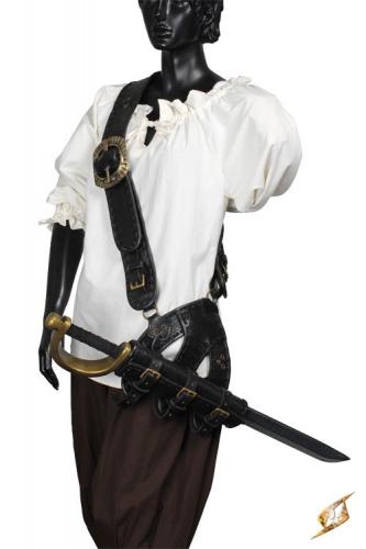 IRONFORTRESS Piraten Schwertgehnge schwarz