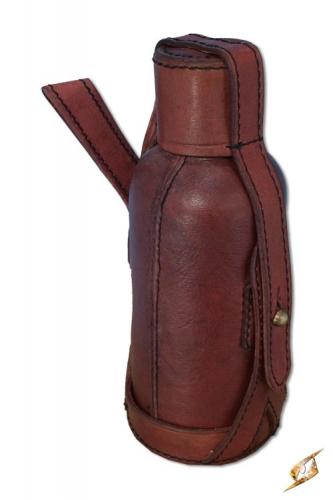 IRONFORTRESS Flaschenhalter mit Flasche 0,6L, rot