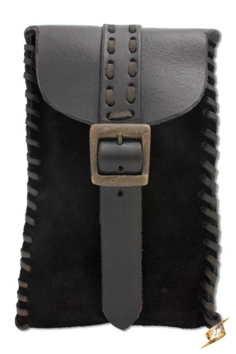 IRONFORTRESS H�ndlertasche Wildleder schwarz